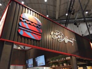 Foodtrends auf der Internorga 2019, die aus den Social Media stammen wie zum Beispiel Burger.