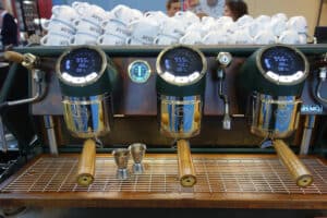 Kaffeemaschinen auf der südback 2019