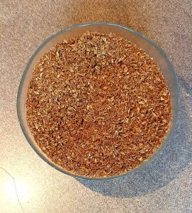 Getrockneter Treber für Treberling