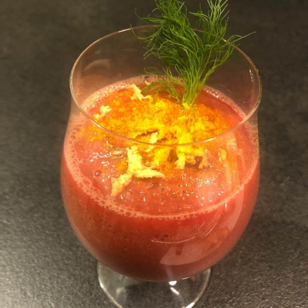 Impulsgeber-Drink „Scharfer Power-Smoothie“