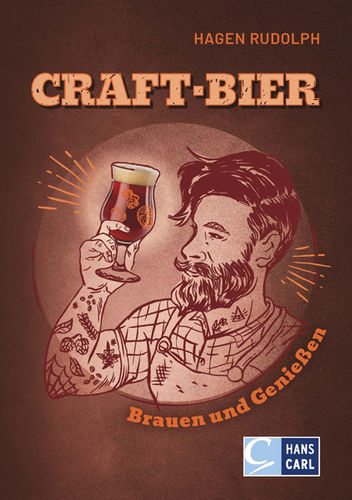 Buchcover Craft-Bier von Hagen Rudolph.