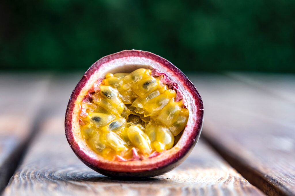 Exotische Frucht: Maracuja