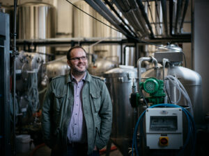 Reinhold Barta in Brauerei