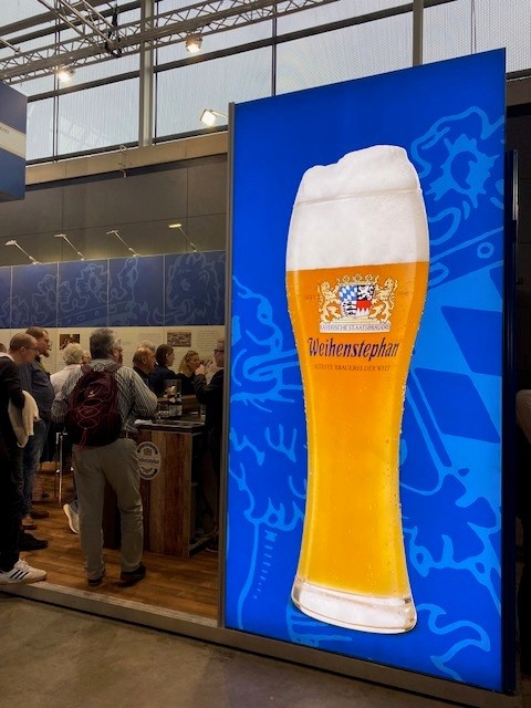 Intergastra Stand von Weihenstephan