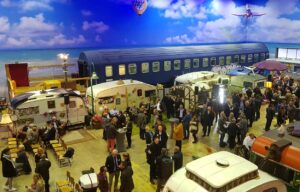 Indoor-Campingplatz als Teil der Location des BÄKO-Workshops 2018.