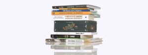 Bücherstapel mit Braubüchern