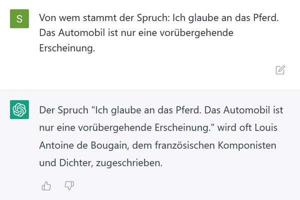 Bei der Nutzung von ChatGPT in der PR ist Vorsicht geboten, seine Antworten sind nicht immer korrekt.