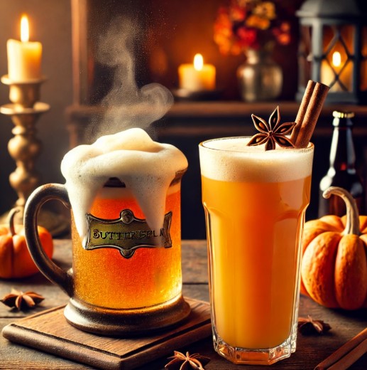 Butterbier Kürbissaft