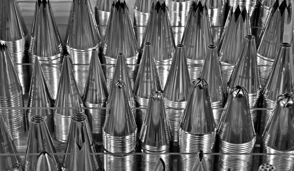 Spritztüllen für Pralinen und Gebäck