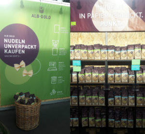 Messestand von Alb Gold auf der Veggie & frei von 2019